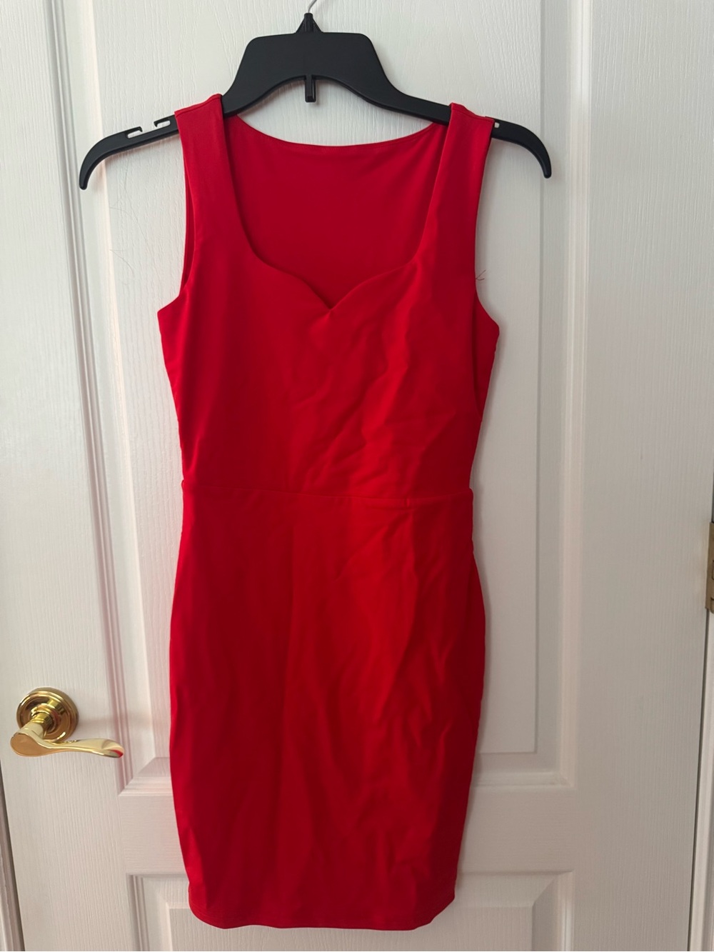 Red Sleeveless Dress - Classic Women's Dress